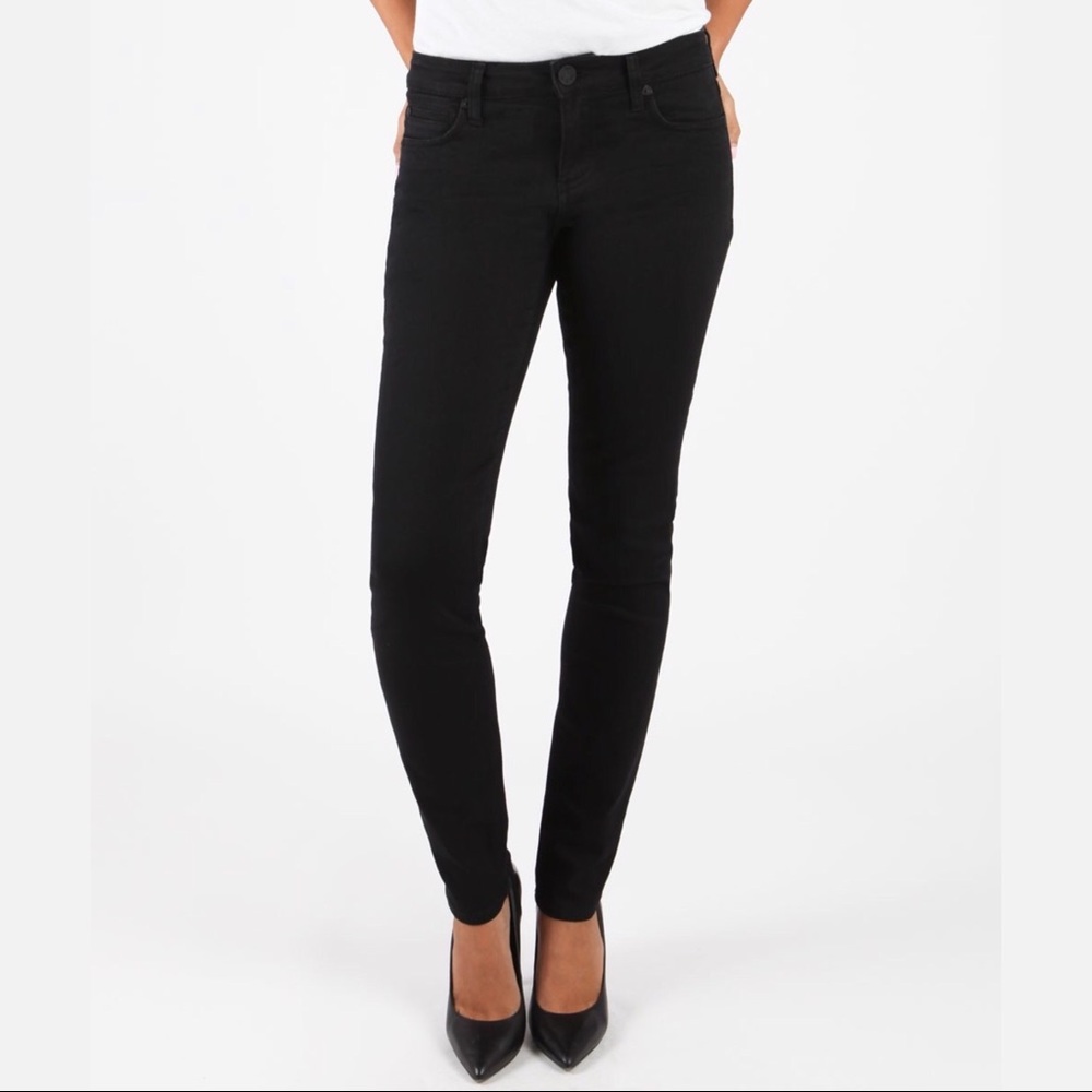 Kut from the Kloth Black Diana Skinny Jeans